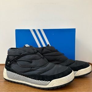 Rare Adidas Originals Hikelander Snow Men's Shoes G27612 Size 9.5 Sneakers Black